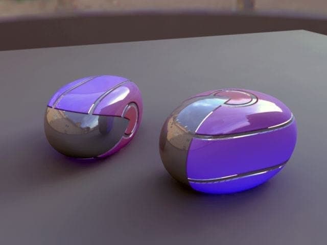 3D Render vector design static print