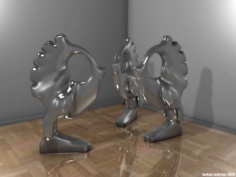 3D Render vector design static print