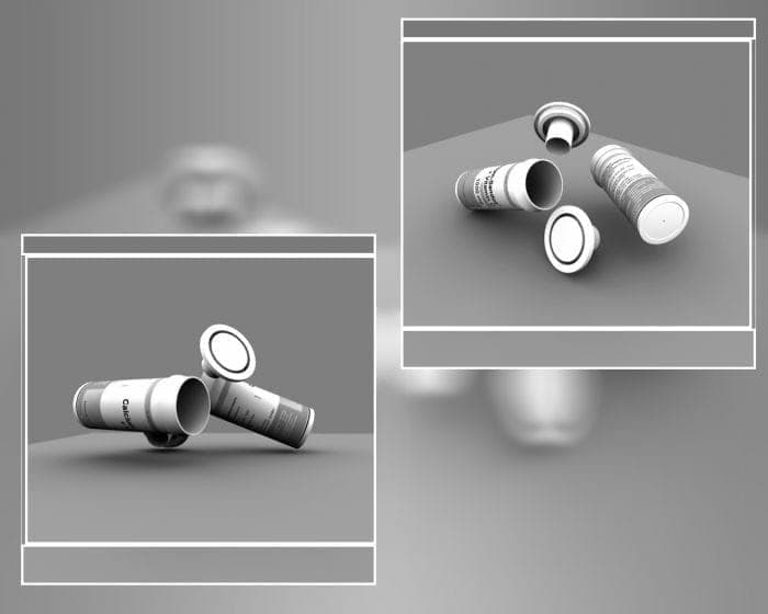 3D Render vector design static print