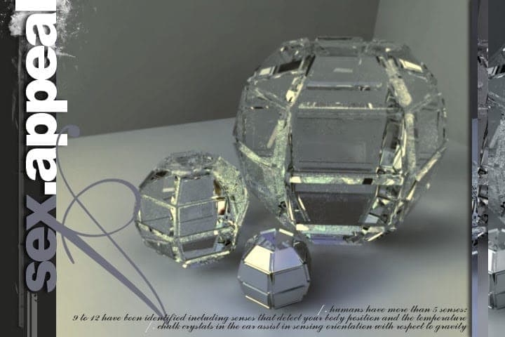 3D Render vector design static print