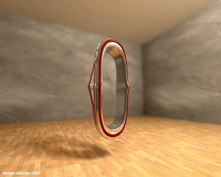 3D Render vector design static print