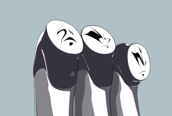 Cell shading test render